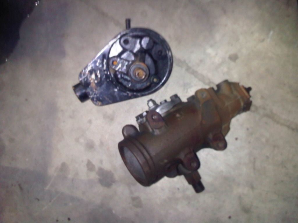 New to the forum and with another 73 CJ5 power steering conversion